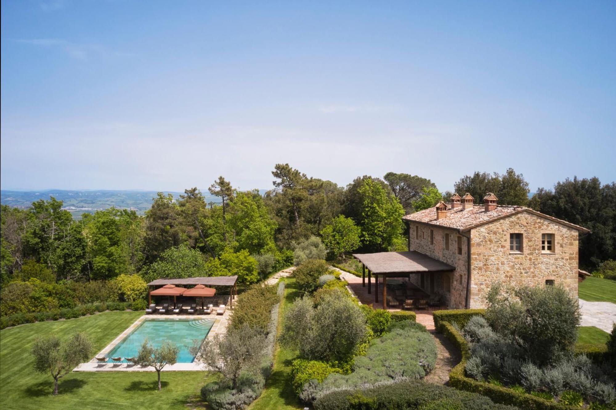 Hotel Rosewood Castiglion Del Bosco Montalcino Exterior foto