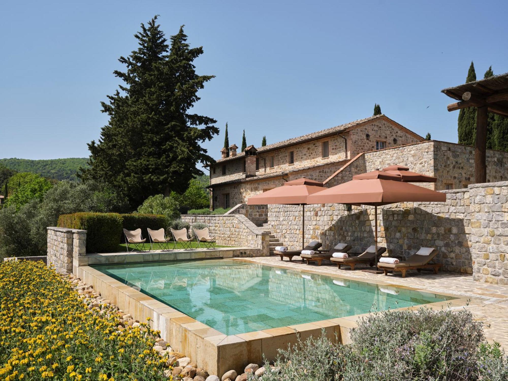 Hotel Rosewood Castiglion Del Bosco Montalcino Exterior foto